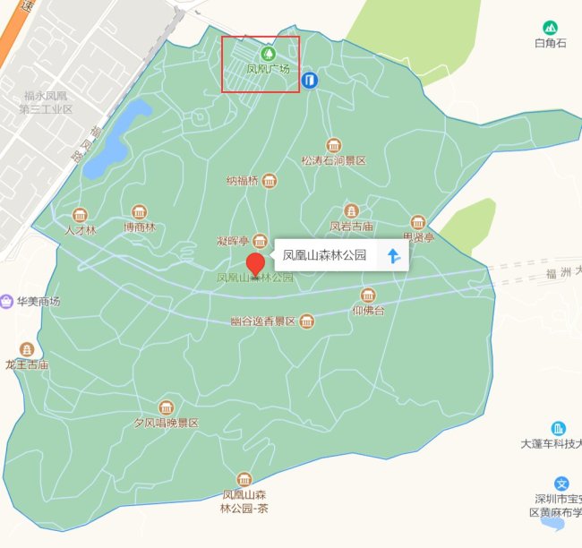 2021深圳凤凰山爬山线路推荐和爬山时长