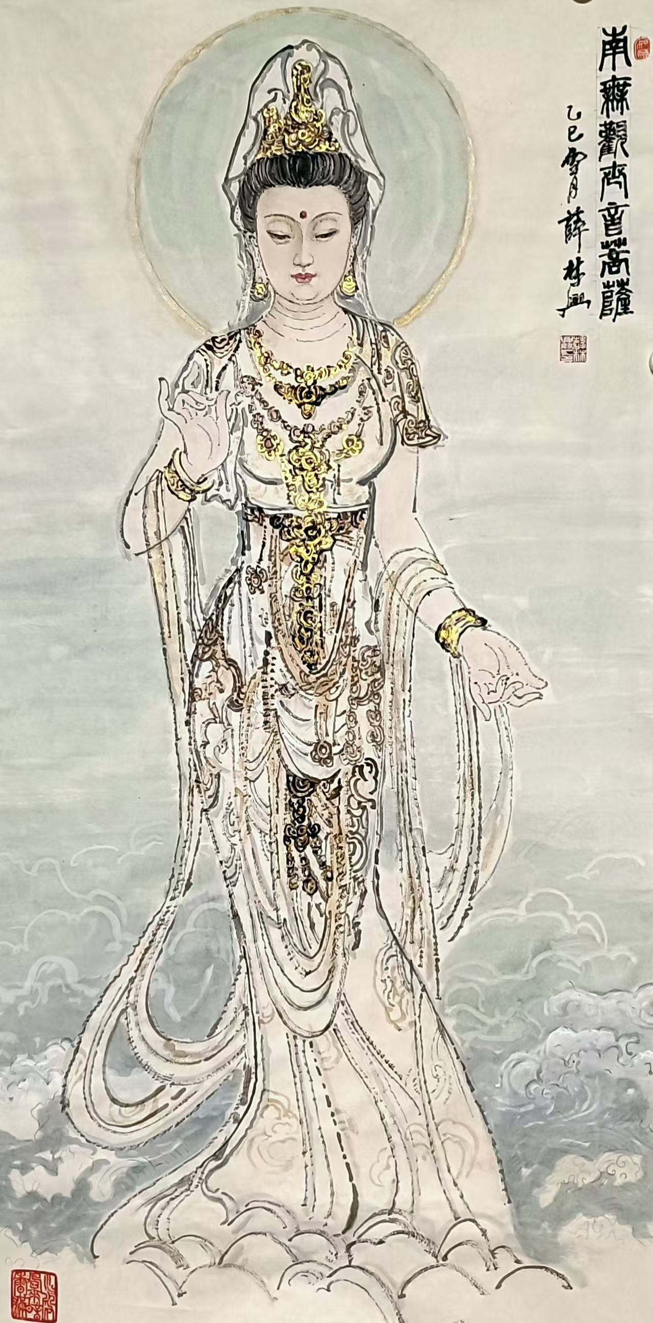 薛林兴《南无观世音菩萨》收藏鉴赏要点