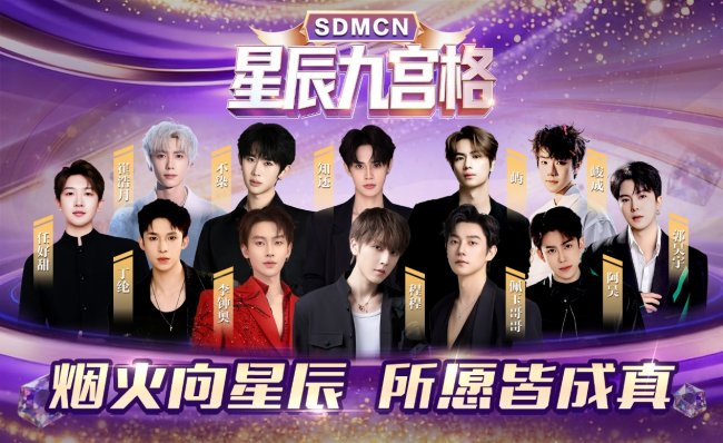 星辰闪耀，再创佳绩！SDMCN星辰九宫格全面复播，诞生七位百万主播！