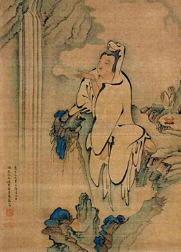 赏析丨世界各大博物馆收藏的水月观音画像