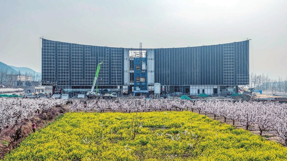 西阴考古博物馆建设正酣