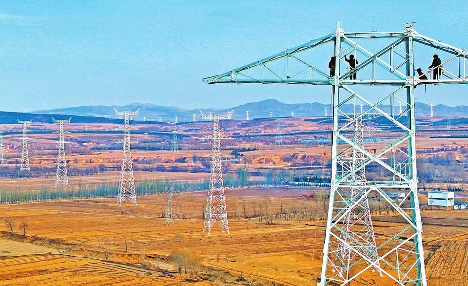 建设晋北绿电外送“大动脉”