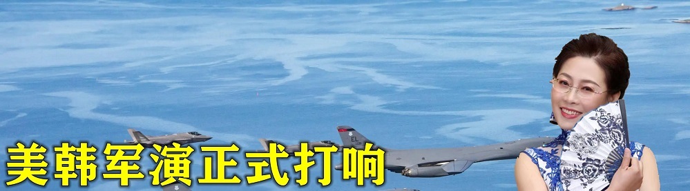 无视朝方警告，美韩军演打响，东北亚上空240架军机集结起飞