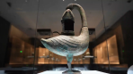 【Relics Become Icons】 Bronze Wild Goose-and-Fish lamp