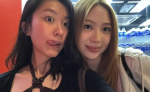 陈奕迅女儿与甄子丹女儿合影 亲密贴贴互动有爱