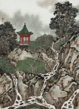 《好水留香》45x33cm 汪港清