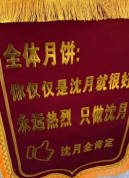 粉丝送沈月“只是沈月奖”：永远热烈，只做沈月
