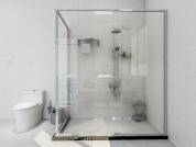 洗澡时淋浴房玻璃突然炸裂 冬季高发需警惕