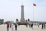 五一丹东抗美援朝纪念馆迎客流高峰 红色之旅引共鸣