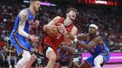 NBA季后赛场均造犯规数：亚历山大第1 雷霆核心领跑榜单