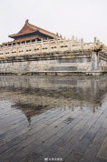 故宫天坛雨中尽显水墨诗意 古韵新生