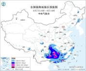 暴雨预警升级为橙色！5省份有大暴雨 局地特大暴雨来袭