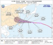 最新预测：台风白海豚可能在浙江登陆