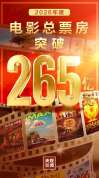 2026年度票房超265亿！暑期档观影人数再创新高