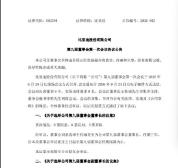 比亚迪选举王传福为董事会董事长 任期三年至届满