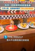 传送带窜出老鼠寿司郎拒提供监控 顾客惊恐尖叫