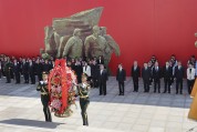 朝媒报道金正恩访丹东配乐是歌唱祖国