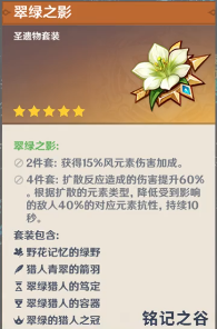 原神琴圣遗物搭配推荐