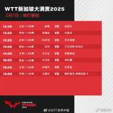 WTT世界乒聯(lián)發(fā)布2月7日的WTT新加坡大滿貫賽程,，孫穎莎對陣何卓佳