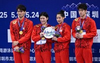 全国游泳冠军赛潘展乐摘得第四金 接力赛强力反超