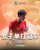 丁寧劉國正評價孫穎莎王曼昱 雙星閃耀多哈世乒賽