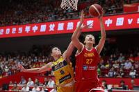 中國女籃濟(jì)南熱身賽狂勝波黑隊 備戰(zhàn)亞洲杯展現(xiàn)強勢