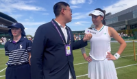 王欣瑜：比賽非常艱難但自己打得很強(qiáng)勢(shì) 大滿貫種子選手被爆冷很正常