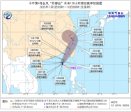 4號臺風(fēng)丹娜絲已生成 向臺灣福建靠近