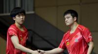 樊振东王楚钦对战神仙球频出 龙争虎斗平分秋色
