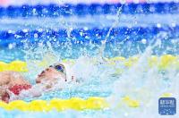 万乐天夺女子50米仰泳金牌 江西队荣耀时刻