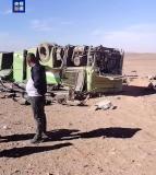 阿尔及利亚发生交通事故致14死34伤 巴士侧翻引发悲剧