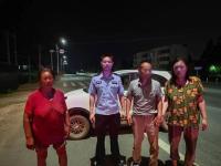 女子负气进山失联 民警搜救 7小时寻回平安归家