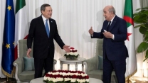 Incontro fra Mario Draghi e Abdelmadjid Tebboune