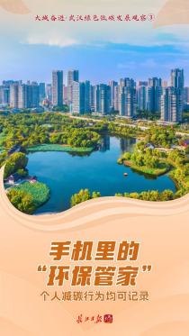 “惠”过日子，低碳达人领跑绿色生活——大城奋进·武汉绿色低碳发展观察③