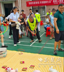 襄阳市肢协“双线联动”活动筑牢健康防线