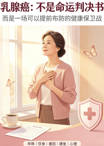 乳腺癌：不是“命运判决书”，而是一场可以提前布防的健康保卫战