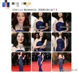 高圆圆与女儿牵绳遛弯超有爱，戛纳红毯生图被夸超美