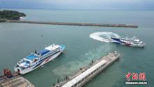 廣西潿洲島緊急疏運旅客2.7萬余人 臺風(fēng)“韋帕”來襲