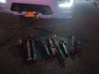 超限車(chē)輛安裝“飛機(jī)輪”被查 多次闖站未遂終落網(wǎng)