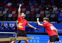 王艺迪袁励岑夺得全运会混双铜牌 激烈对决胜出