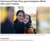 炸锅！凯蒂·佩里刚刚官宣与特鲁多恋情！自拍亲密贴面照、吞寿司秀恩爱、沉浸Teamlab浪漫