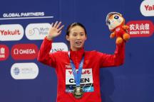 陈芋汐当选年度最佳女子跳水运动员 统治力尽显