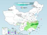 除夕南方多地降温 湖北湖南有中雨 寒潮南下气温骤降