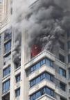 杭州一小区高层突发火情 消防：没有人员伤亡