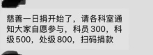 一捐款项目被指“按级别摊派” 自愿捐赠变强制？