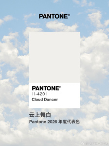 潘通 Pantone 2026 年度代表色“云上舞白”公布，摩托罗拉限定机型曝光