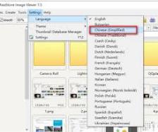 faststone image viewer如何设置中文