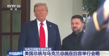 “特泽会”开启前 特朗普称不排除派美军赴乌维和