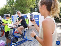 哈中合办“阿拉木图绿色出行周”