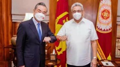 श्रीलंका के राष्ट्रपति ने वांग यी से मुलाकात की